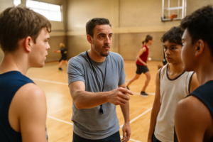 Cara Melatih Umpan Balik dan Komunikasi di Lapangan Basket